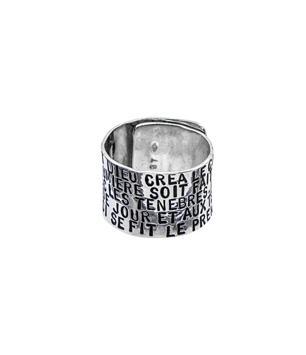 SERGE THORAVAL Bague Genèse Argent 1