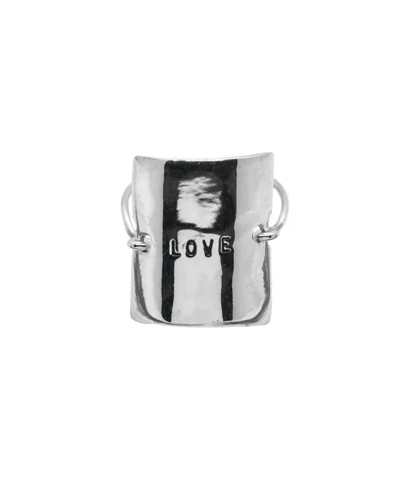 SERGE THORAVAL Bague Love Argent 1