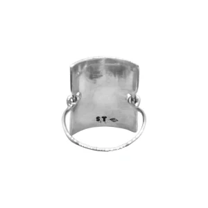 SERGE THORAVAL Bague Love Argent 10