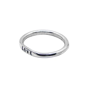 SERGE THORAVAL Bague Love 2 Argent 8