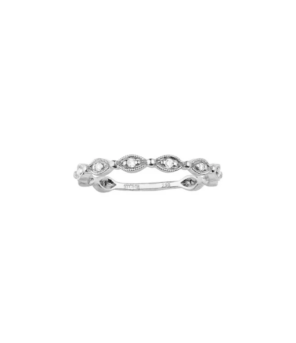 STONE PARIS Bague Yasmine Or Diamants Blancs 4