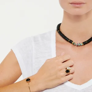 VADI JEWELS Bague Scarabée Onyx Noir 6